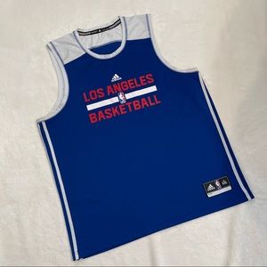 Adidas NBA Los Angeles Basketball Jersey Size 2XL